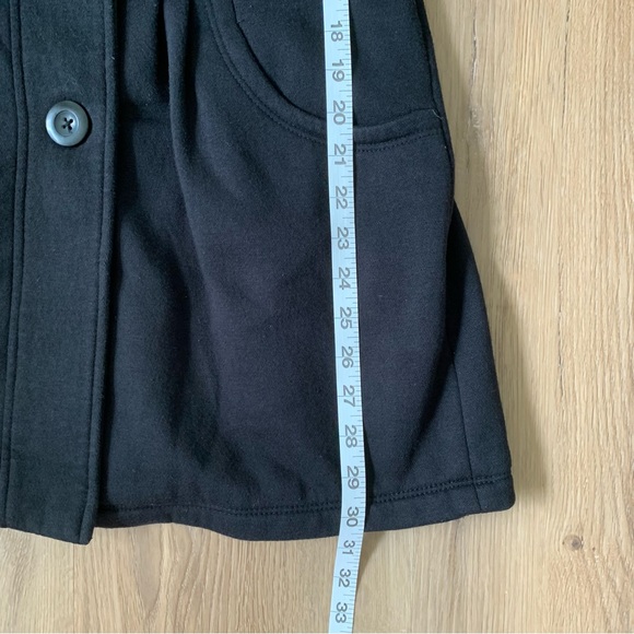 Apt. 9 Black Button Down Pea Coat Jacket Women’s Size Small - Picture 13 of 16